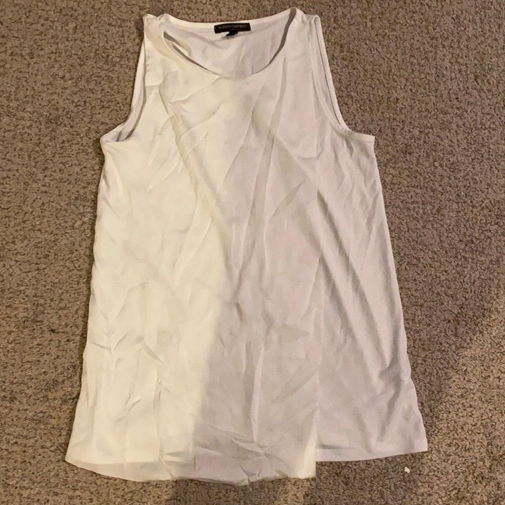 Draped Dressy Tank Top